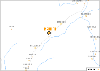map of Mamini