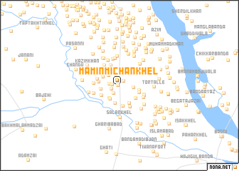 map of Mamin Michan Khel