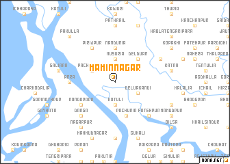 map of Maminnagar