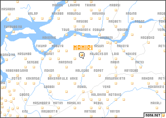 map of Mamiri