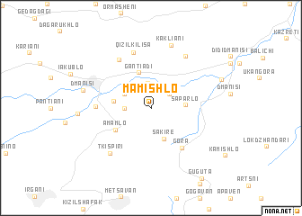 map of Mamishlo