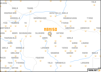 map of Mamiso