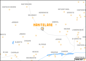 map of Mamitelane