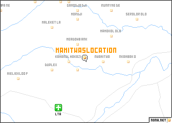 map of Mamitwaʼs Location