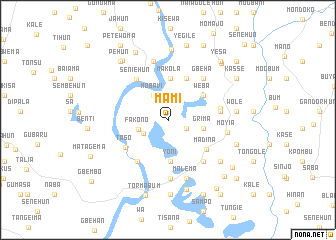 map of Mami