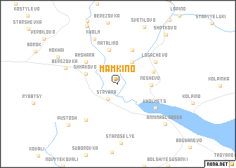 map of Mamkino