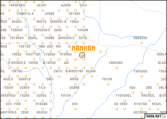 map of Mamkom