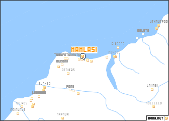 map of Mamlasi