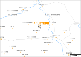 map of Mamleyevo
