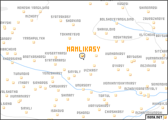 map of Mamlikasy