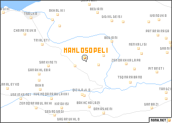 map of Mamlosopeli