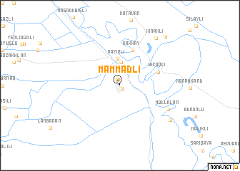 map of Mǝmmǝdli