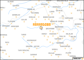 map of Mǝmmǝdoba