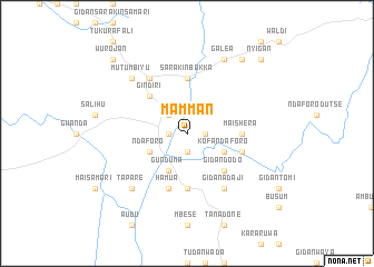 map of Mamman