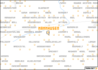 map of Mammhusen