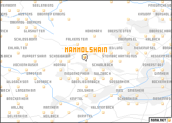 map of Mammolshain