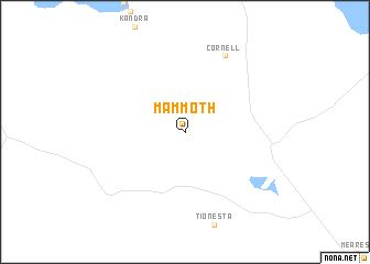 map of Mammoth