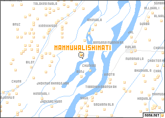 map of Mammūwāli Shimāti