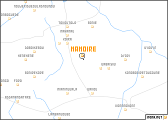 map of Mamoïré