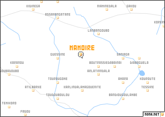 map of Mamoïré