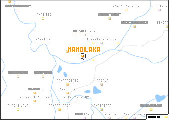 map of Mamolaka