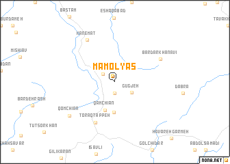 map of Mām ol Yās