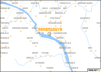 map of Mamondouya