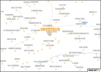 map of Mamonovo