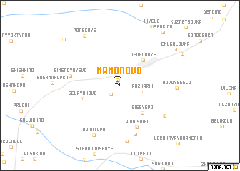 map of Mamonovo