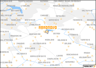 map of Mamonovo