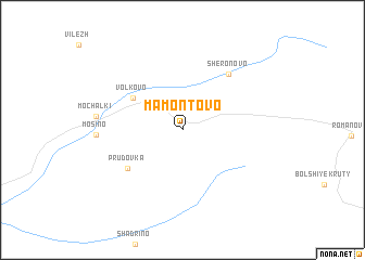map of Mamontovo