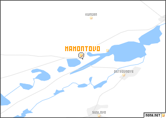 map of Mamontovo