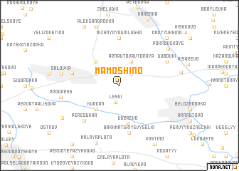 map of Mamoshino