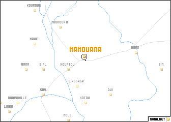 map of Mamouana