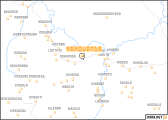 map of Mamouanda