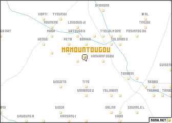 map of Mamountougou