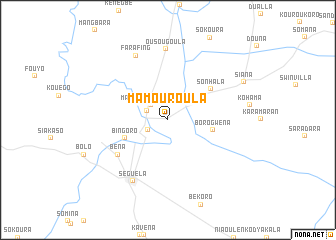map of Mamouroula