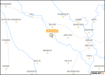 map of Mamou