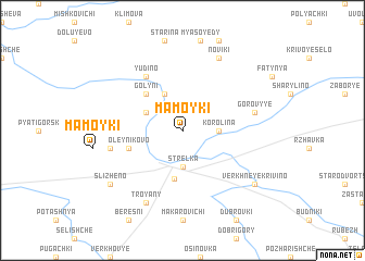 map of Mamoyki