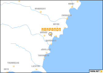 map of Mampanon