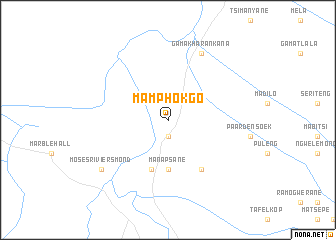 map of Mamphokgo