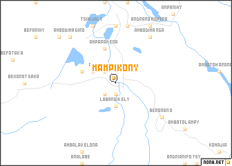 map of Mampikony