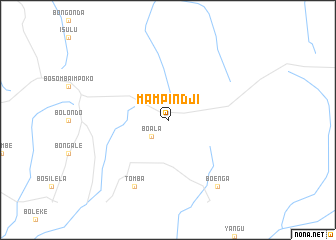map of Mampindji