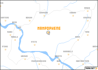 map of Mampopwene