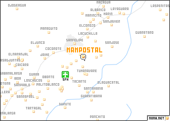 map of Mampostal