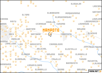 map of Mampote