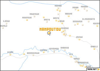 map of Mampoutou