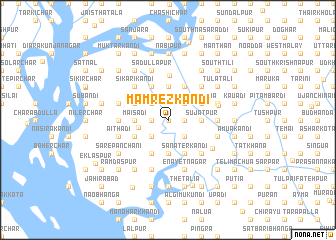 map of Mamrezkāndi