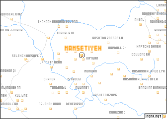 map of Mamsetīyeh