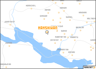 map of Māmshiwān